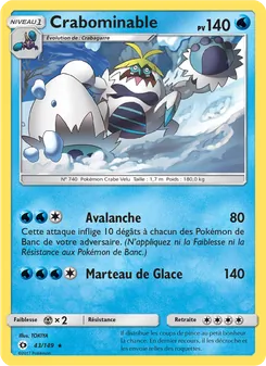 Crabominable, Soleil et Lune 43