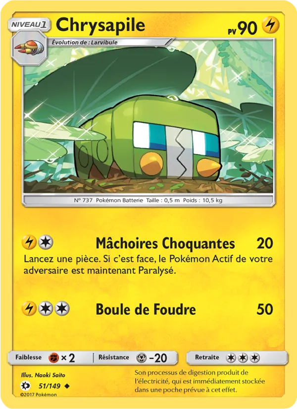 Chrysapile, Soleil et Lune 51