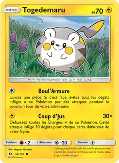 Togedemaru, Soleil et Lune 53