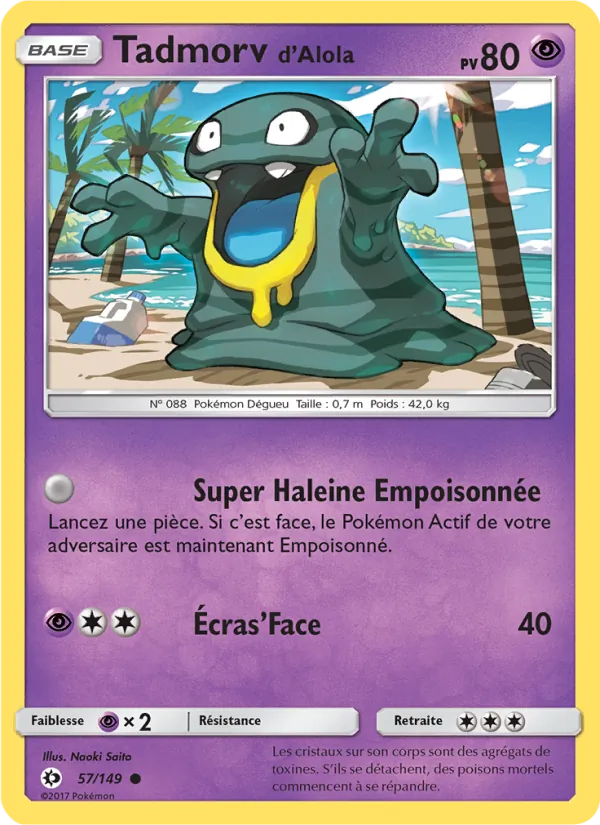 Tadmorv d’Alola, Soleil et Lune 57