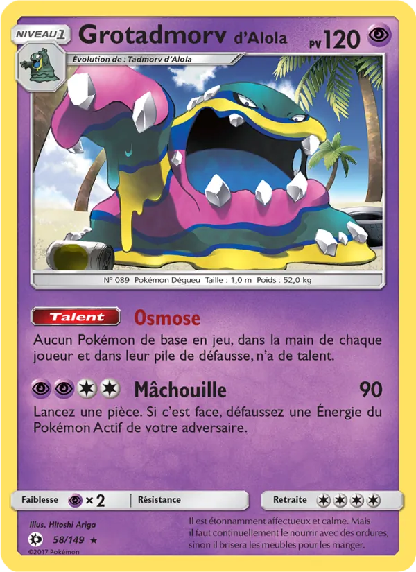 Grotadmorv d’Alola, Soleil et Lune 58
