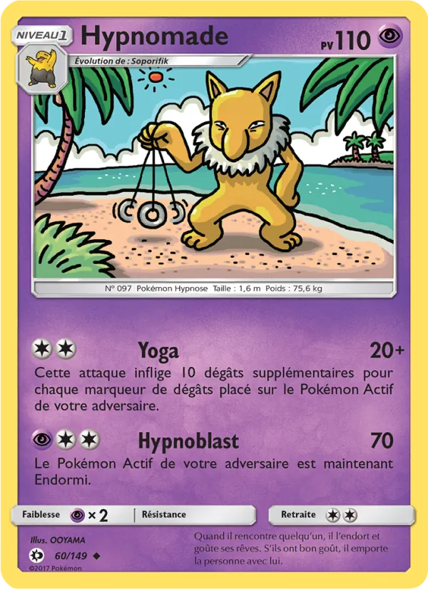 Hypnomade, Soleil et Lune 60