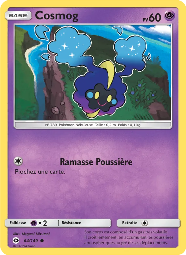 Cosmog, Soleil et Lune 64