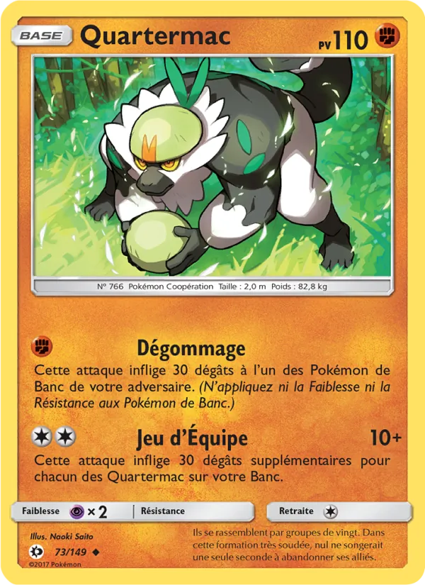 Quartermac, Soleil et Lune 73