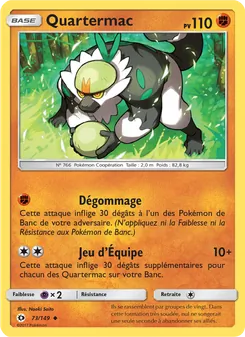 Quartermac, Soleil et Lune 73
