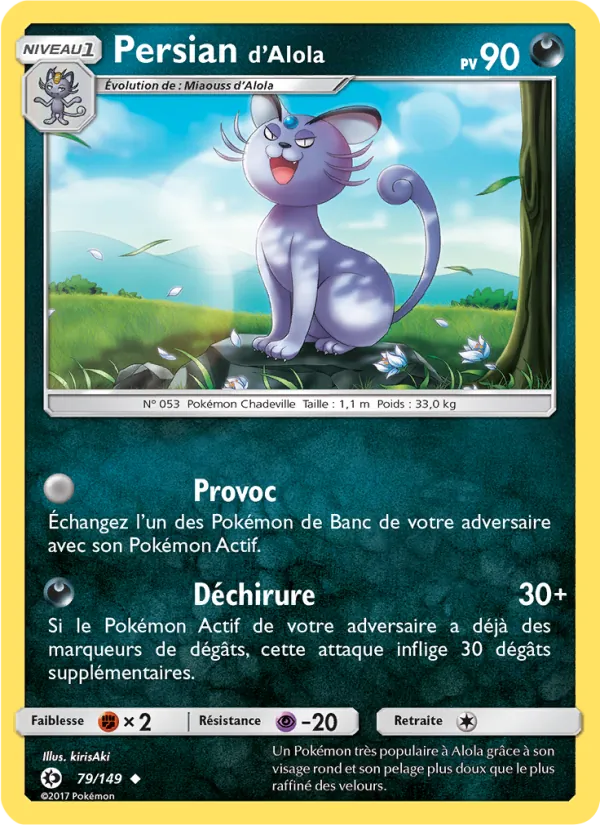 Persian d’Alola, Soleil et Lune 79