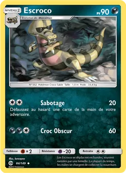 Escroco, Soleil et Lune 84
