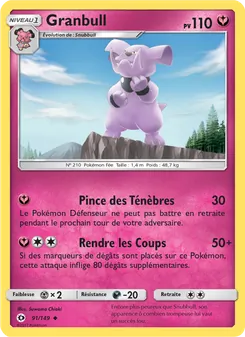 Granbull, Soleil et Lune 91
