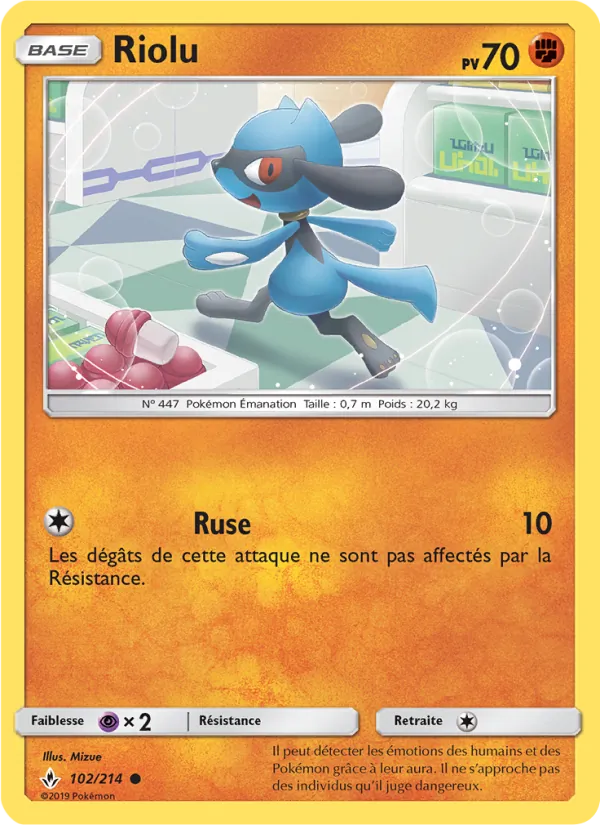 Riolu, Alliance Infaillible 102