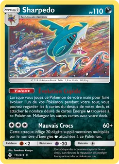 Sharpedo, Alliance Infaillible 111
