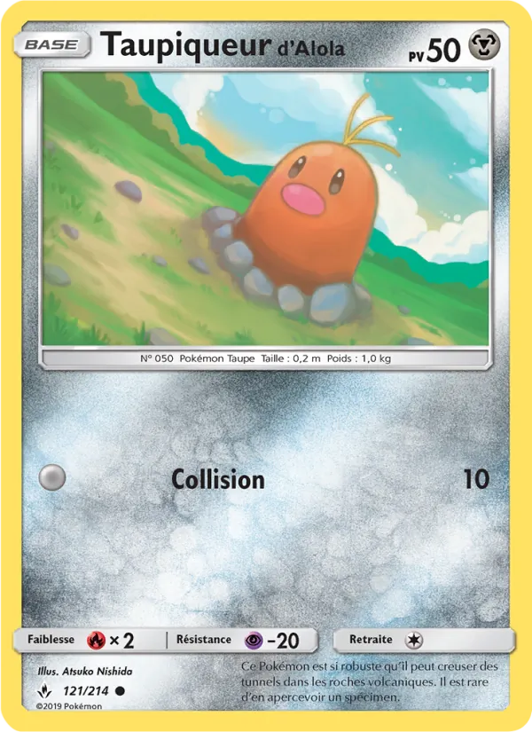 Taupiqueur d’Alola, Alliance Infaillible 121