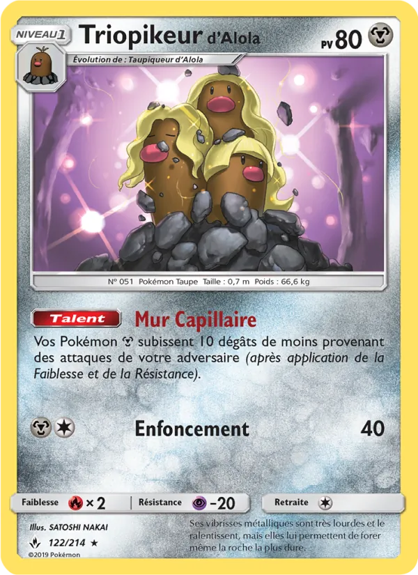 Triopikeur d’Alola, Alliance Infaillible 122