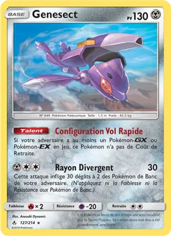 Genesect, Alliance Infaillible 127