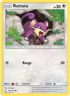 Rattata, Alliance Infaillible 143