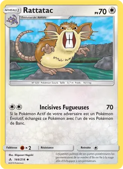 Rattatac, Alliance Infaillible 144