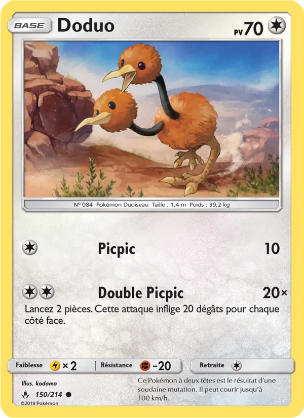 Doduo, Alliance Infaillible 150