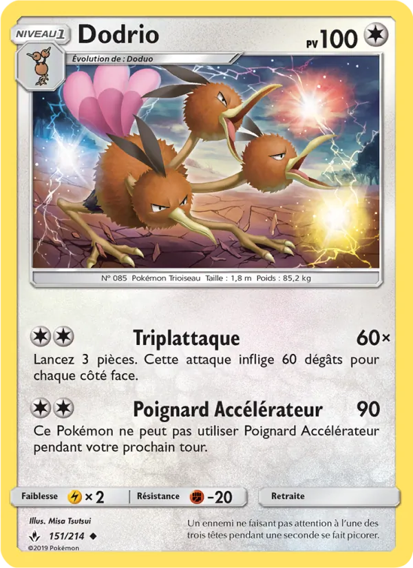 Dodrio, Alliance Infaillible 151
