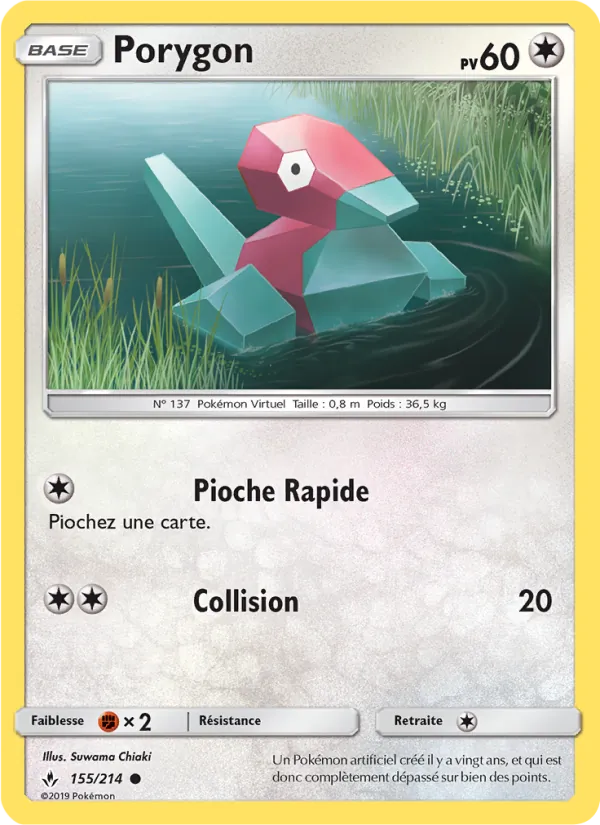 Porygon, Alliance Infaillible 155
