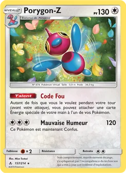 Porygon-Z, Alliance Infaillible 157