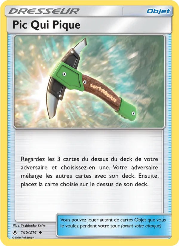Pic Qui Pique, Alliance Infaillible 165