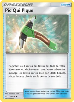 Pic Qui Pique, Alliance Infaillible 165