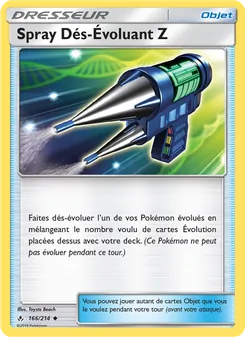 Spray Dés-Évoluant Z, Alliance Infaillible 166