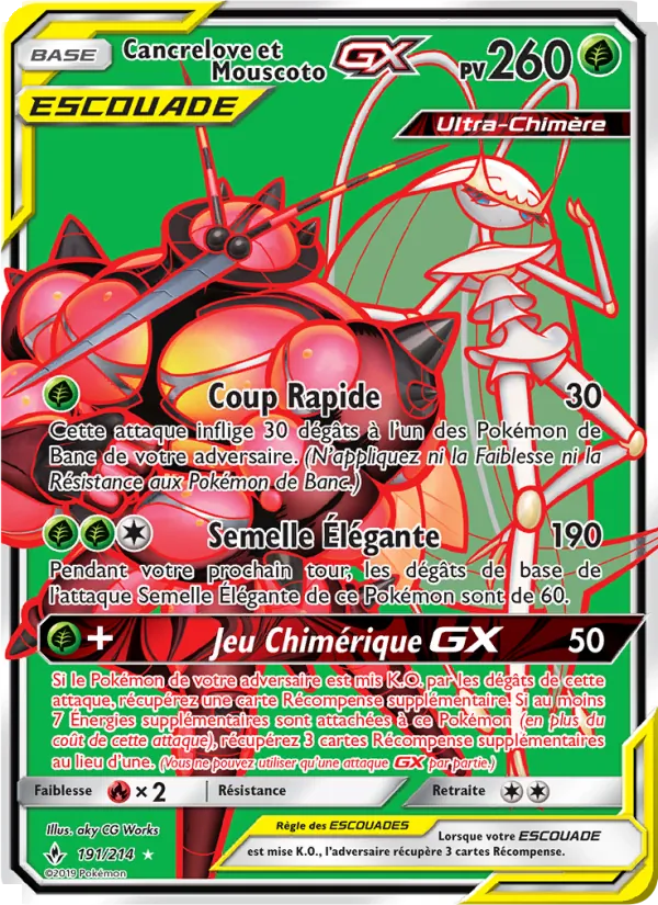 Cancrelove et Mouscoto GX, Alliance Infaillible 191