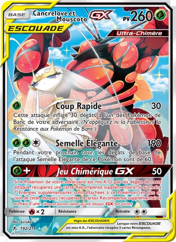 Cancrelove et Mouscoto GX, Alliance Infaillible 192
