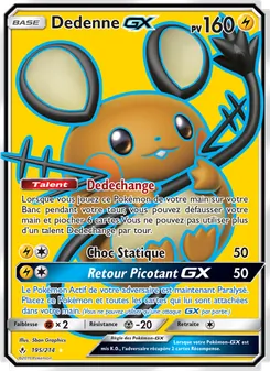 Dedenne GX, Alliance Infaillible 195