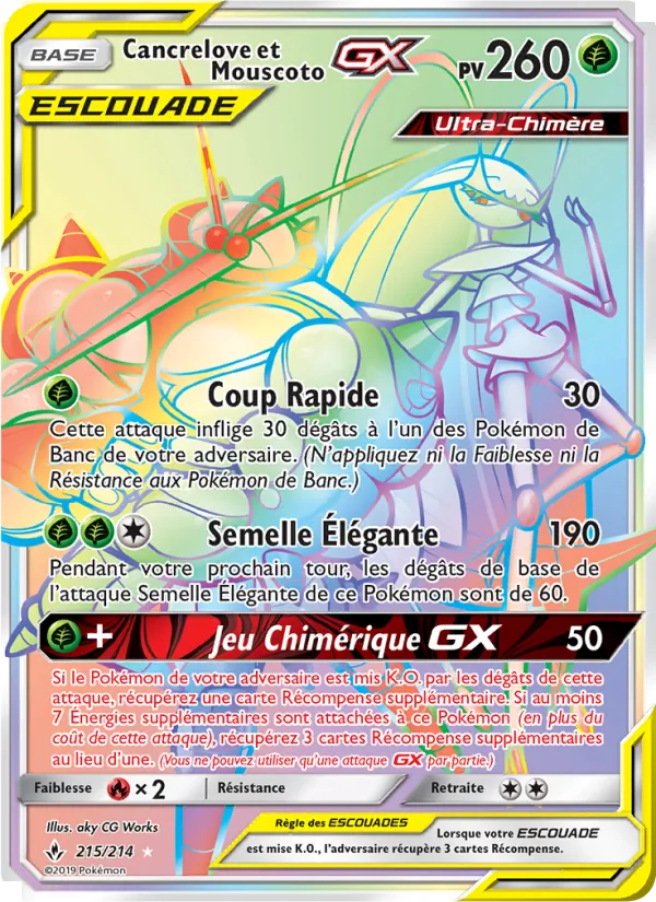 Cancrelove et Mouscoto GX, Alliance Infaillible 215