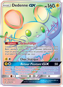 Dedenne GX, Alliance Infaillible 219