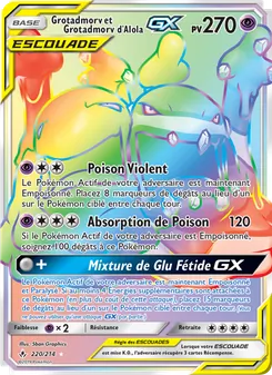 Grotadmorv et Grotadmorv d’Alola GX, Alliance Infaillible 220