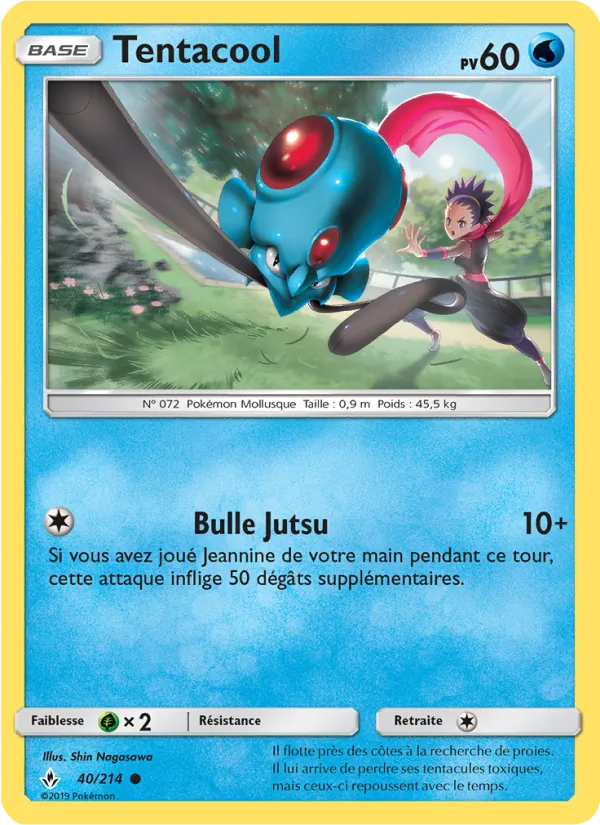 Tentacool, Alliance Infaillible 40