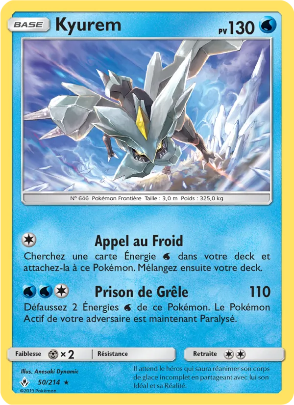 Kyurem, Alliance Infaillible 50