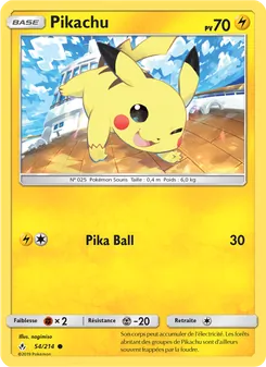 Pikachu, Alliance Infaillible 54