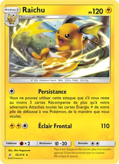 Raichu, Alliance Infaillible 55