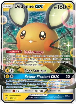 Dedenne GX, Alliance Infaillible 57