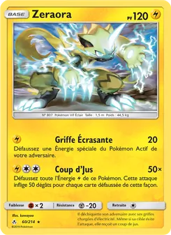 Zeraora, Alliance Infaillible 60