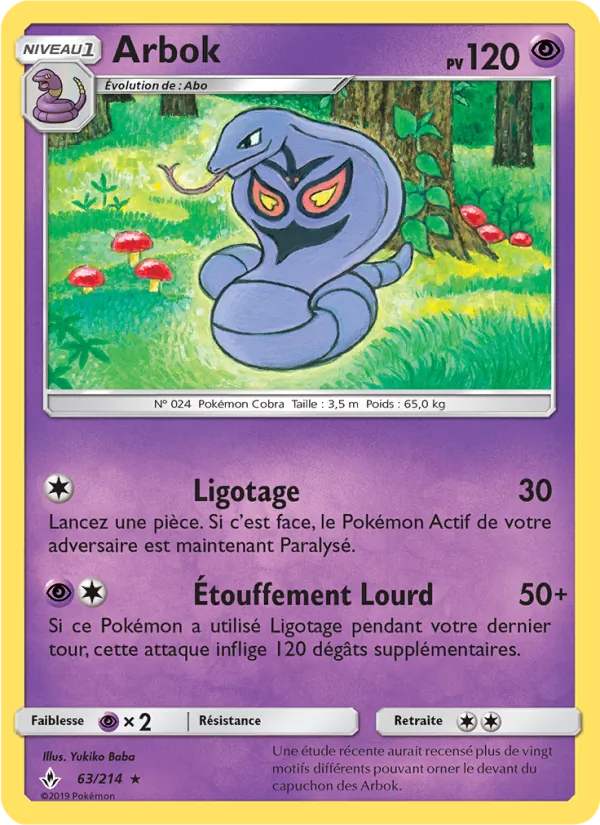 Arbok, Alliance Infaillible 63