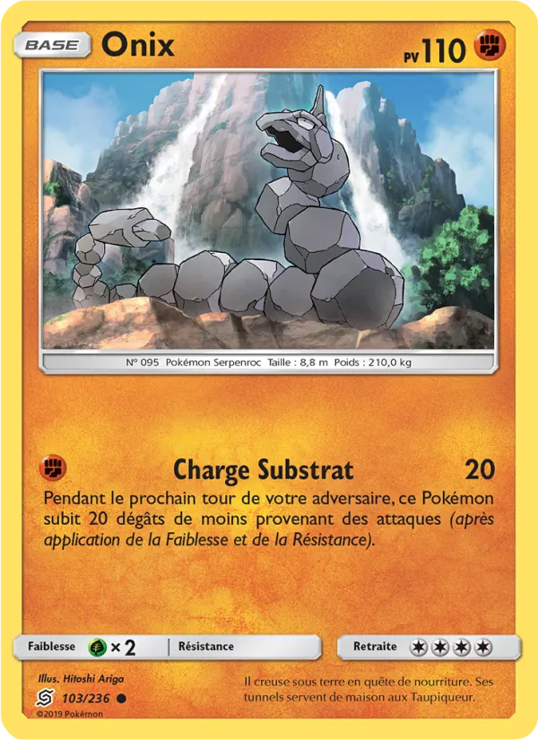 Onix, Harmonie des Esprits 103