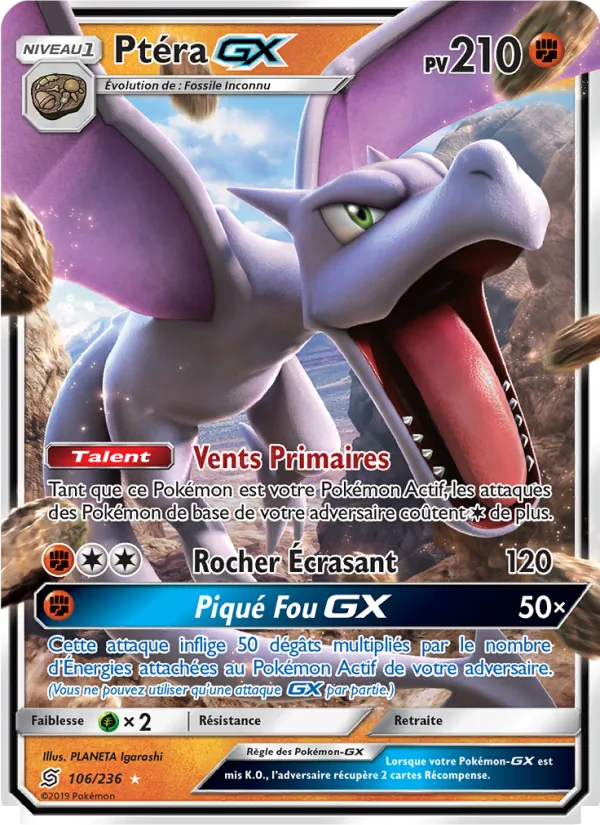 Ptéra GX, Harmonie des Esprits 106