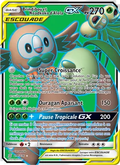 Brindibou et Noadkoko d’Alola GX, Harmonie des Esprits 214