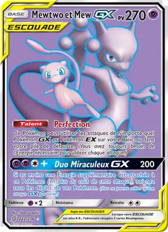 Mewtwo et Mew GX, Harmonie des Esprits 222