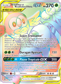 Brindibou et Noadkoko d’Alola GX, Harmonie des Esprits 237