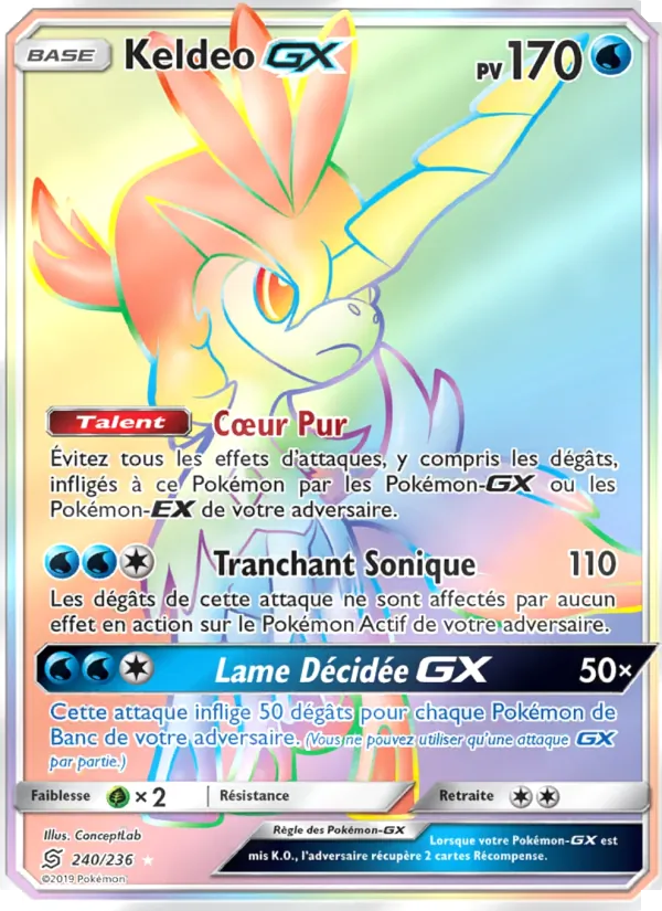 Keldeo GX, Harmonie des Esprits 240