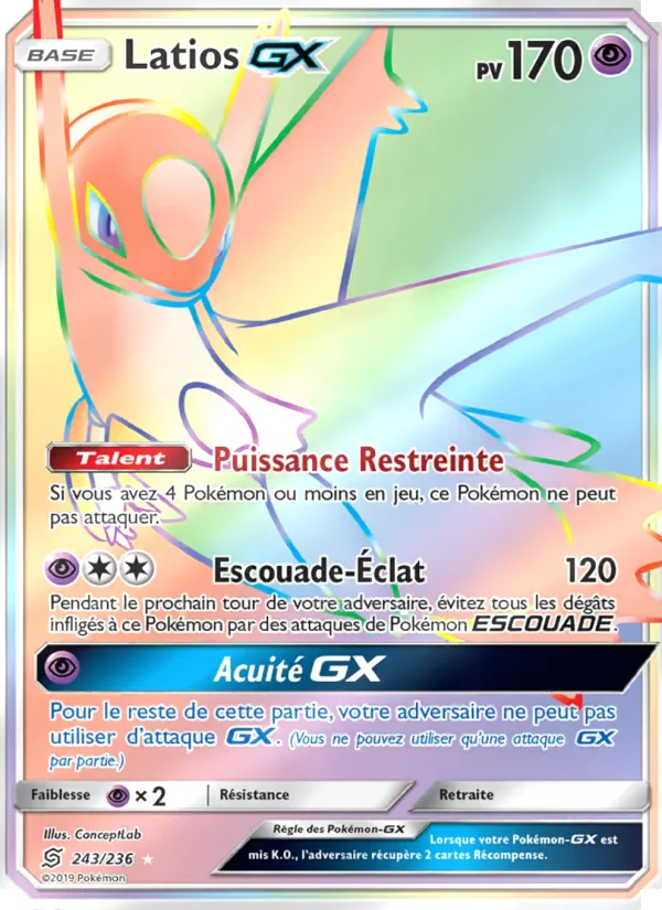Latios GX, Harmonie des Esprits 243