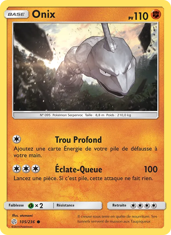 Onix, Éclipse Cosmique 105