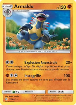 Armaldo, Éclipse Cosmique 112
