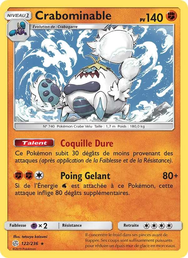 Crabominable, Éclipse Cosmique 122