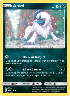 Absol, Éclipse Cosmique 133